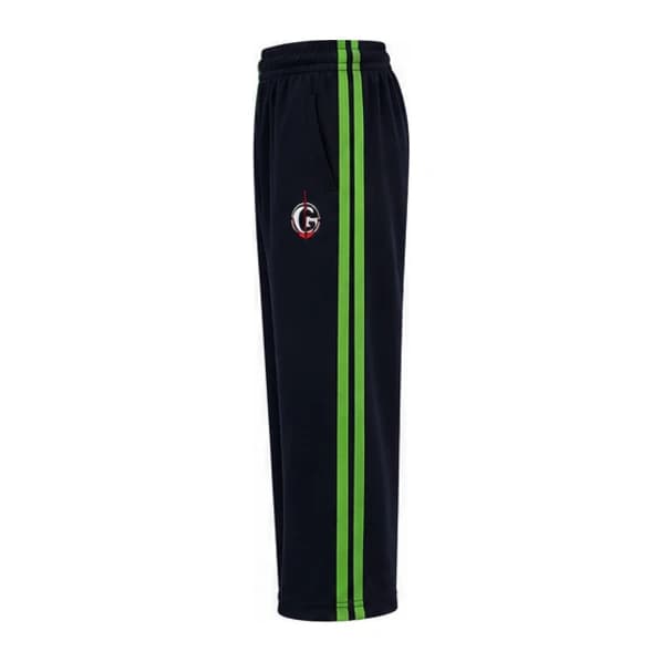 GD GOENKA BLUE TPANT GREEN STRIP