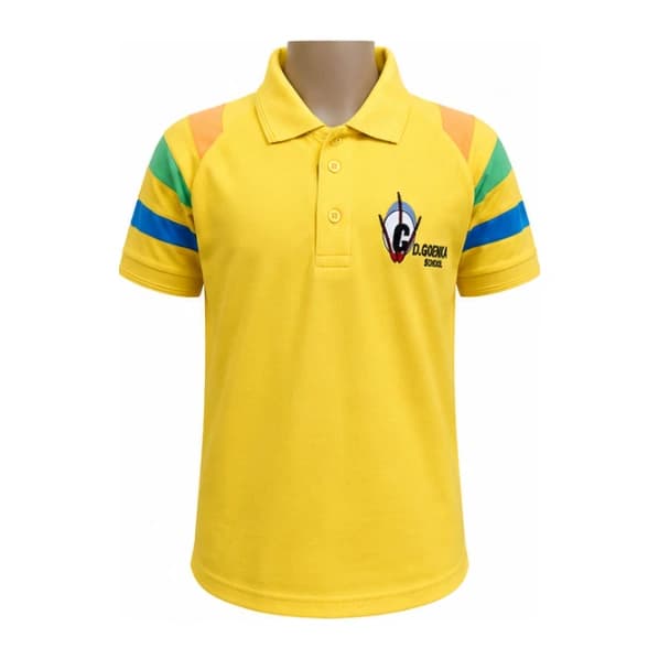 GD GOENKA YELLOW T SHIRT